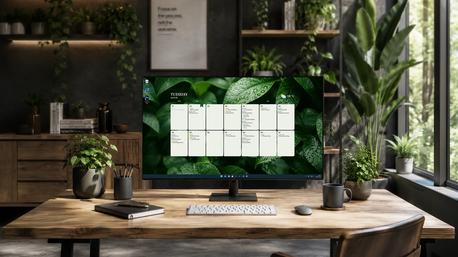 Flora theme preview