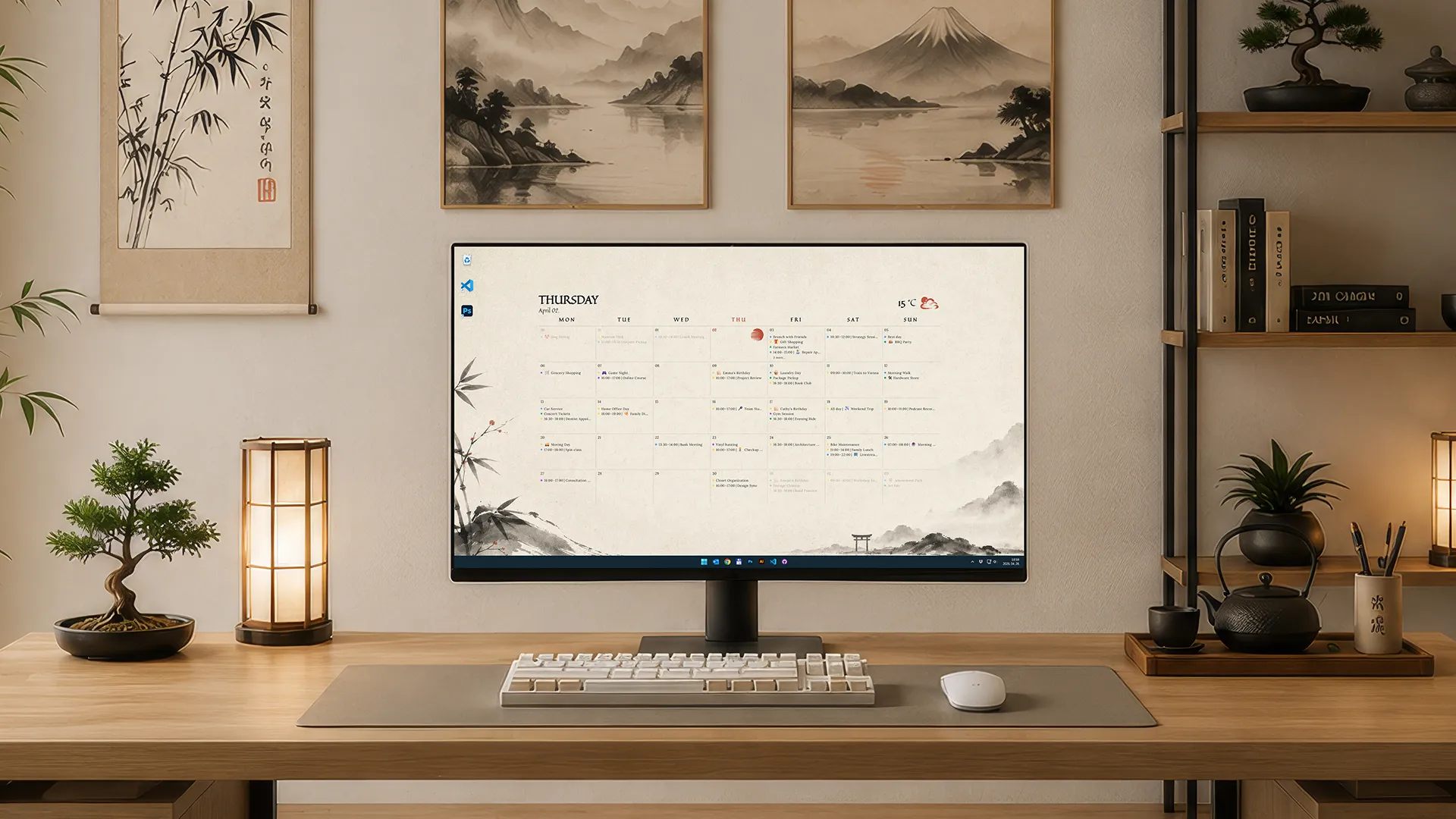 Orient theme preview