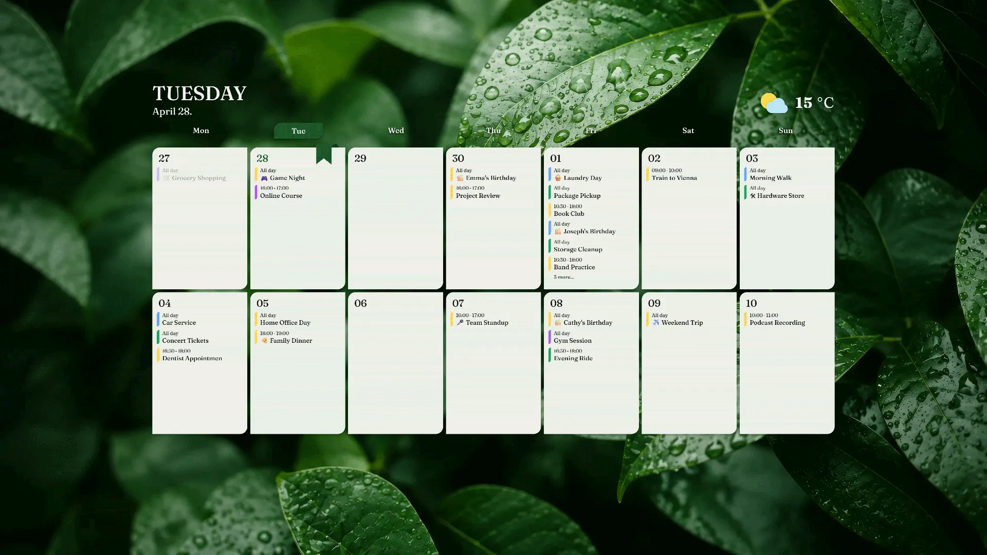 Flora theme